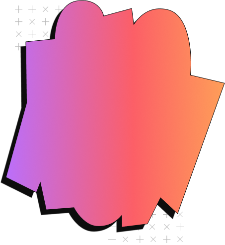 abstract gradient shape